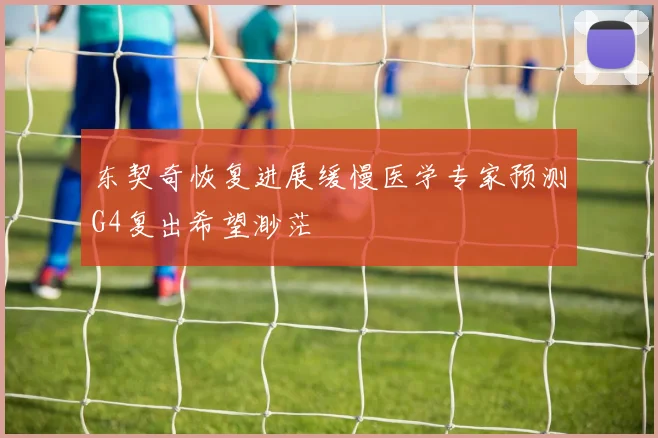 东契奇恢复进展缓慢医学专家预测G4复出希望渺茫
